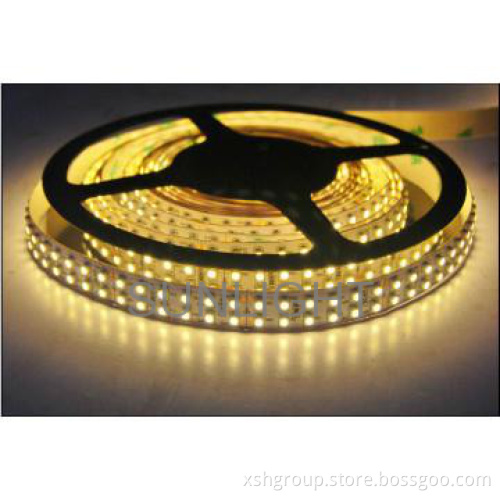 High brightness 9.6W/m 12v LED lighting 240leds for decoration